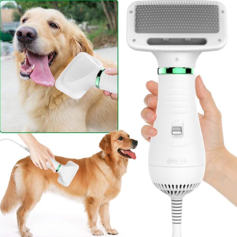 Secador De Pelo Peine Para Mascotas 2 En